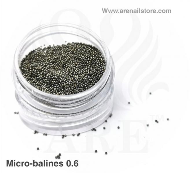 Microbalines / Caviar 0.6 mm de Grosor Negro