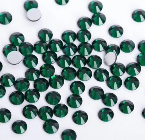 Cristal verde avestruz