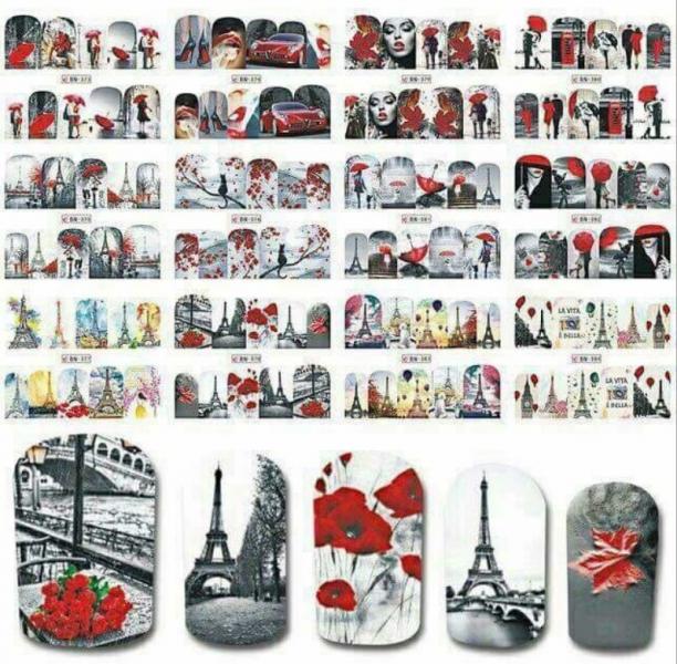 Decal de Agua 	BN-373 / BN- 384 120 unidades