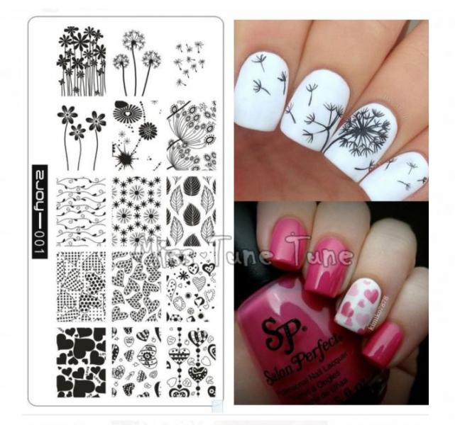 Placa de Stamping Rectangular 2Joy-001 Mediana