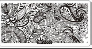 Placa de Stamping Rectangular SPV-006 Mediana