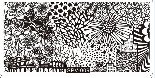 Placa de Stamping Rectangular SPV-009 Mediana
