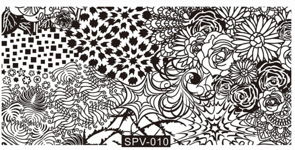 Placa de Stamping Rectangular SPV-010 Mediana