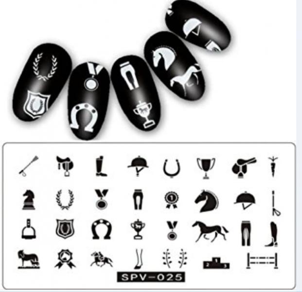 Placa de Stamping Rectangular SPV-025 Mediana