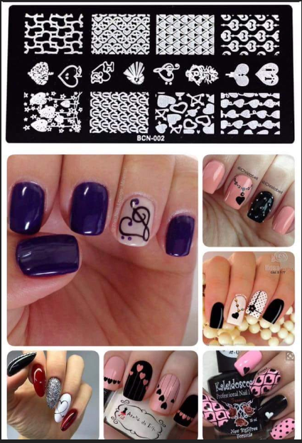 Placa de Stamping Rectangular BCN-002 Mediana