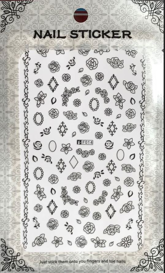 Sticker de Gel 3D para U&ntilde;as