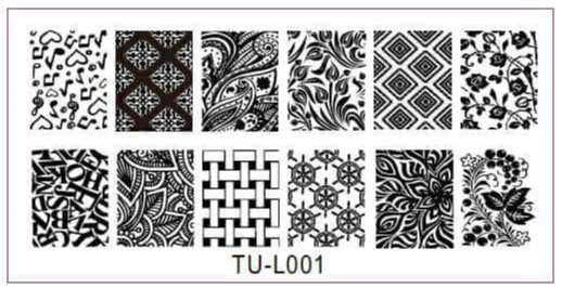 Placa de Stamping Rectangular TU-L001 Mediana