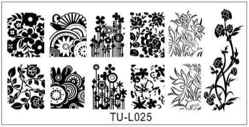 Placa de Stamping Rectangular TU-L025 Mediana
