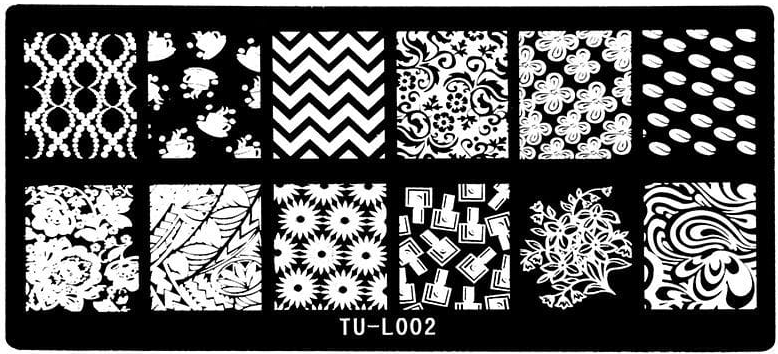 Placa de Stamping Rectangular TU-L002 Mediana