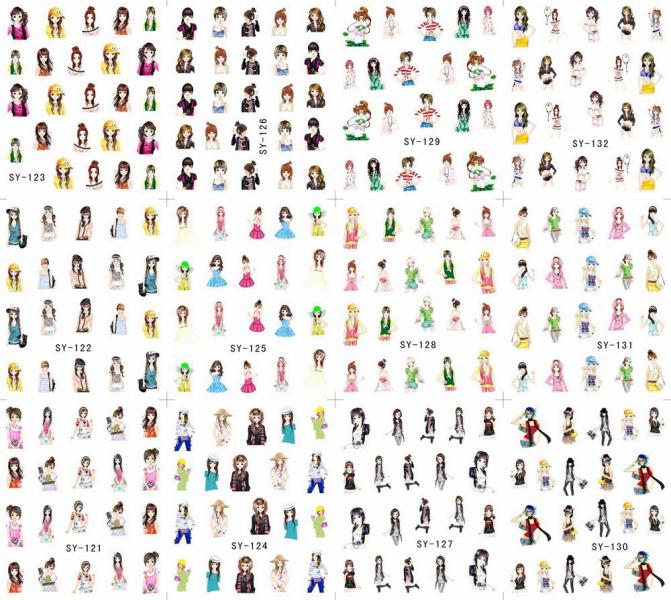 Sticker de Gel 3D para U&ntilde;as