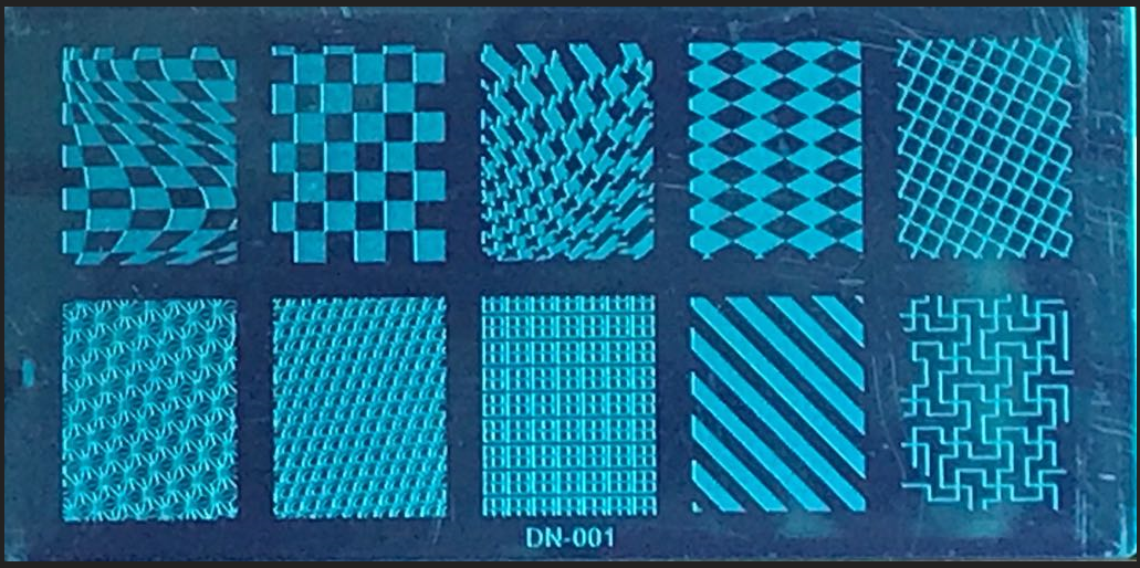 Placa de Stamping Rectangular DN-001 Mediana