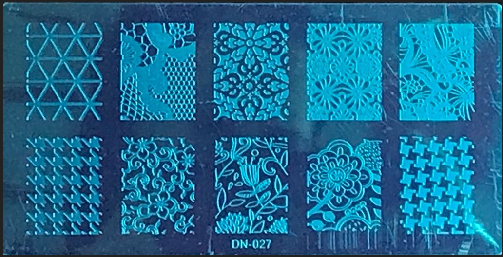 Placa de Stamping Rectangular DN-027 Mediana