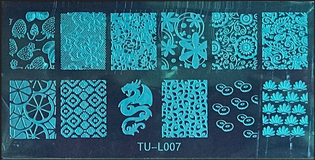 Placa de Stamping Rectangular TU-L007 Mediana