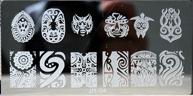 Placa de Stamping Rectangular JR-04 Mediana