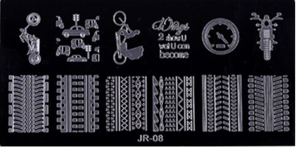 Placa de Stamping Rectangular JR-08 Mediana