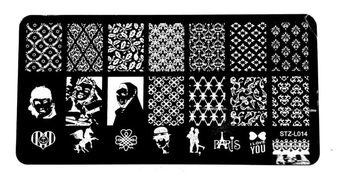 Placa de Stamping Rectangular STZ-L014 Mediana