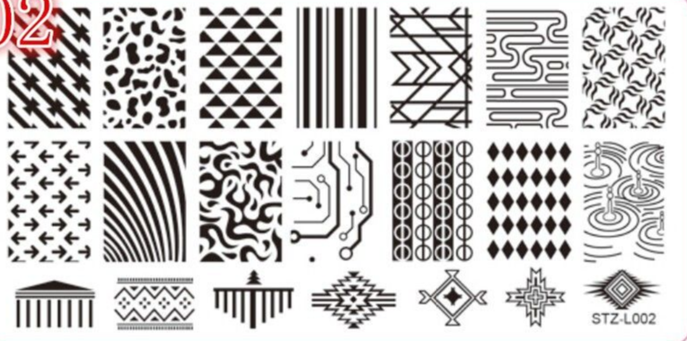 Placa de Stamping Rectangular STZ-L002 Mediana