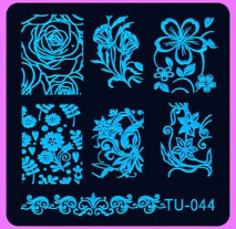 Placa de Stamping Cuadrada TU-044 peque&ntilde;a