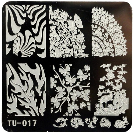 Placa o Sello de Stamping  cuadrada peque&ntilde;a peque&ntilde;a