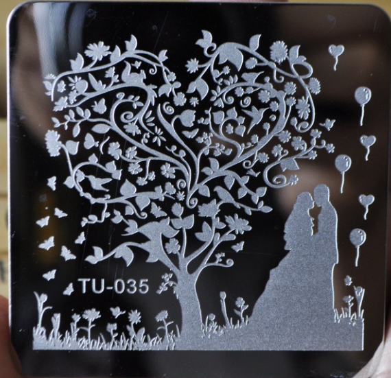 Placa de Stamping cuadrada TU-035 peque&ntilde;a