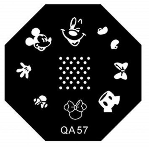 Placa de Stamping Octagonal LO-08 peque&ntilde;a