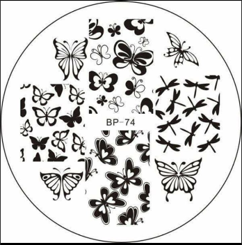 Placa de Stamping Redonda AP-74 peque&ntilde;a