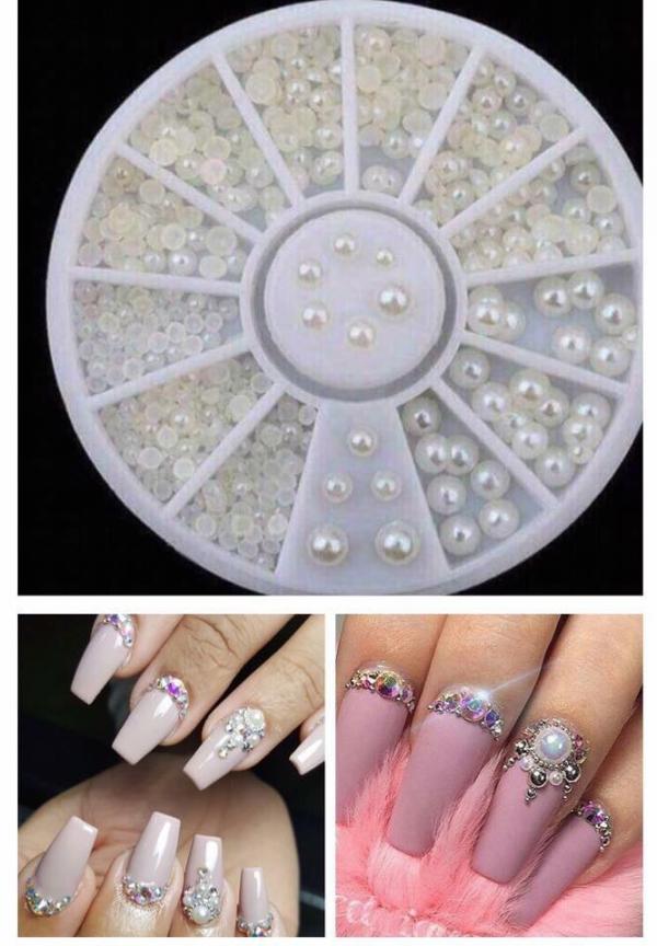 Carrusel Perlas Blancas, Accesorios Decorativo