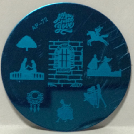 Placa de Stamping Redonda AP-72 peque&ntilde;a