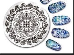 Placa de Stamping Redonda AP-92 peque&ntilde;a