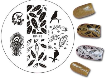 Placa de Stamping Redonda AP-75 peque&ntilde;a