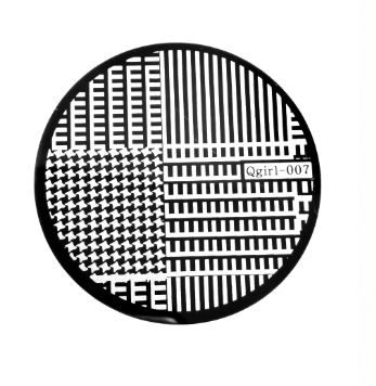 Placa de Stamping  Redonda AP-67 peque&ntilde;a