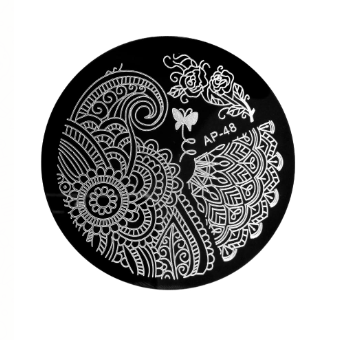 Placa de Stamping Redonda AP-48 peque&ntilde;a