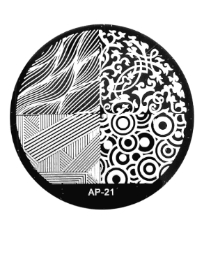 Placa de Stamping Redonda AP-21 peque&ntilde;a