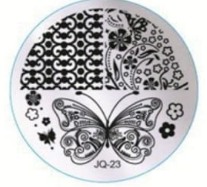 Placa o Sello de Stamping  Redonda peque&ntilde;a