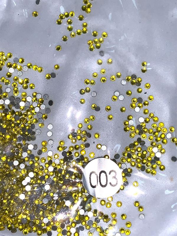 Cristales Amarillo Claro