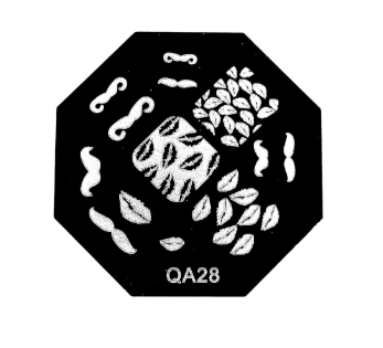 Placa de Stamping Octagonal QA-28 peque&ntilde;a