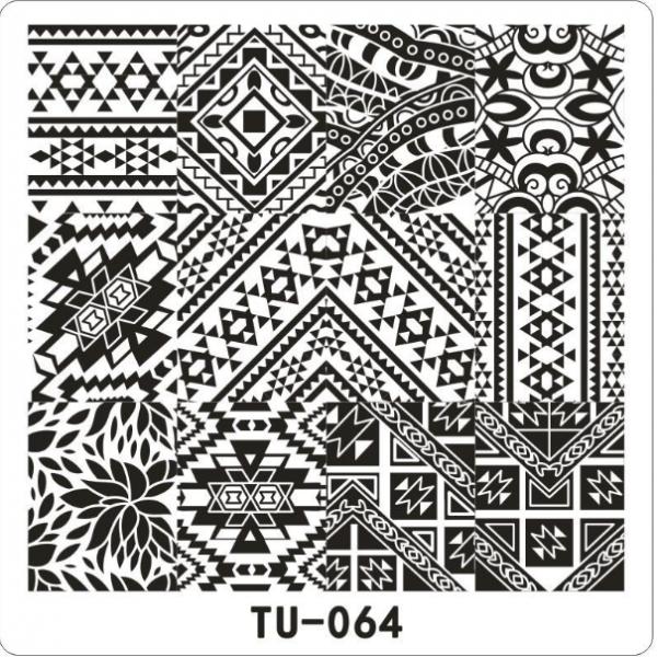 Placa o Sello de Stamping  Cuadrada peque&ntilde;a peque&ntilde;a