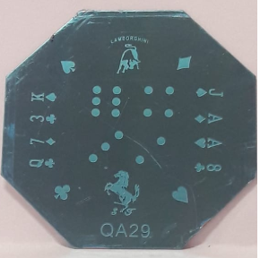 Placa de Stamping Octagonal QA-29 peque&ntilde;a