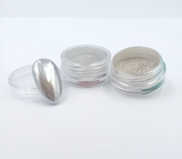 Chrome Polvo 3 gm plata