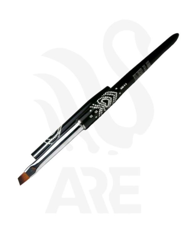 Pincel Biselado Mano Alzada Negro