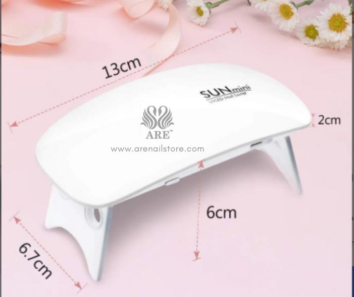 Lampara para secado Sun Mini blanca peque&ntilde;a