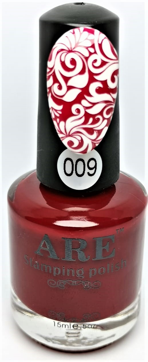 009, stamping polish Rojo
