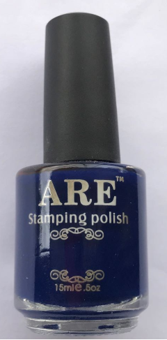 013 Stamping Polish Azul Oscuro