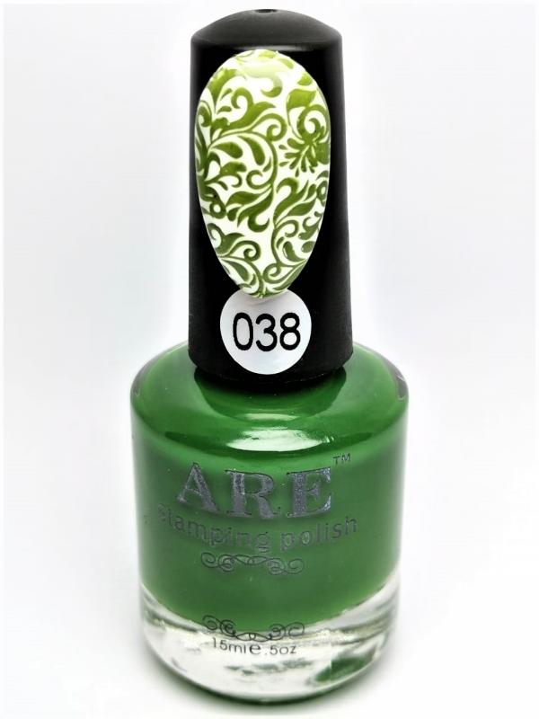 038 Stamping Polish Verde Claro