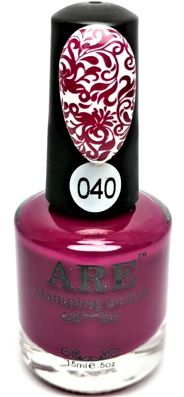 040 Stamping Polish Vino