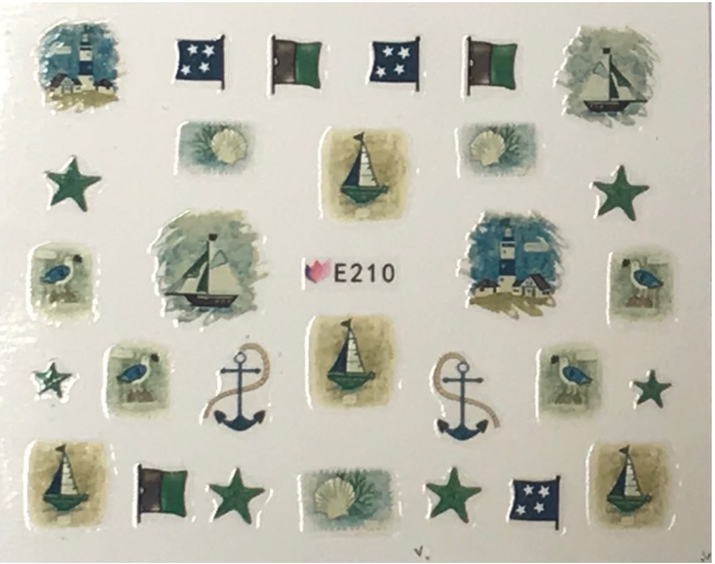 Sticker de Gel 3D para U&ntilde;as,