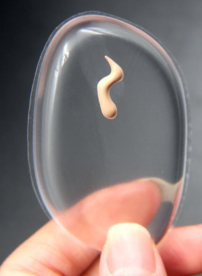 Esponja Para Maquillaje (SilliSponje) Transparente Silicone