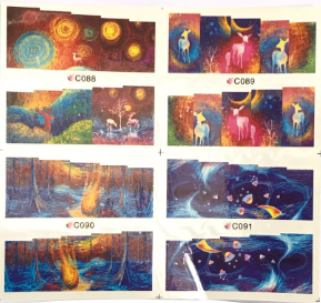 Sticker para U&ntilde;as  Decal de Agua