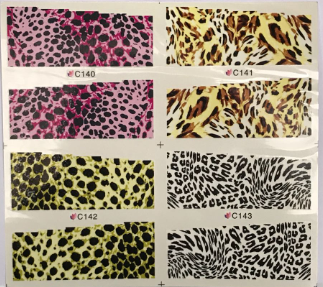 Sticker para U&ntilde;as  Decal de Agua