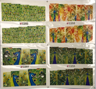 Sticker para U&ntilde;as  Decal de Agua